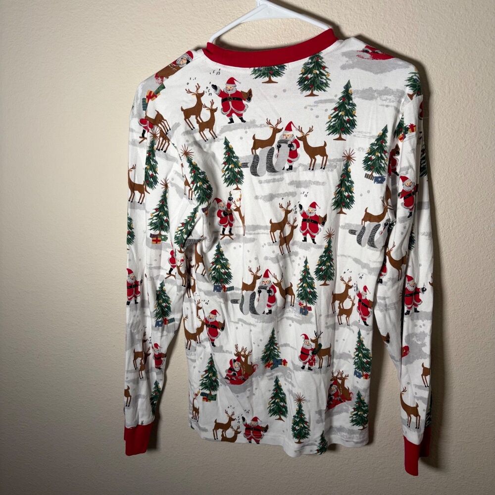 PotteryBarn Kid's Pajama Adult Large Christmas Holiday Long Sleeve Matching - Picture 4 of 11